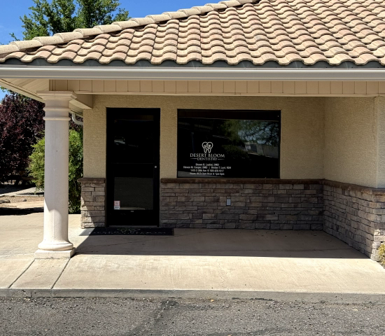 Desert Bloom Dentistry Office Entrance