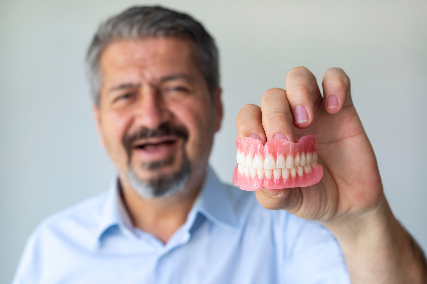 Adjusting to New Dentures
